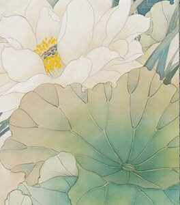《和玉露香》91.5 x 26 cm  絹本設色